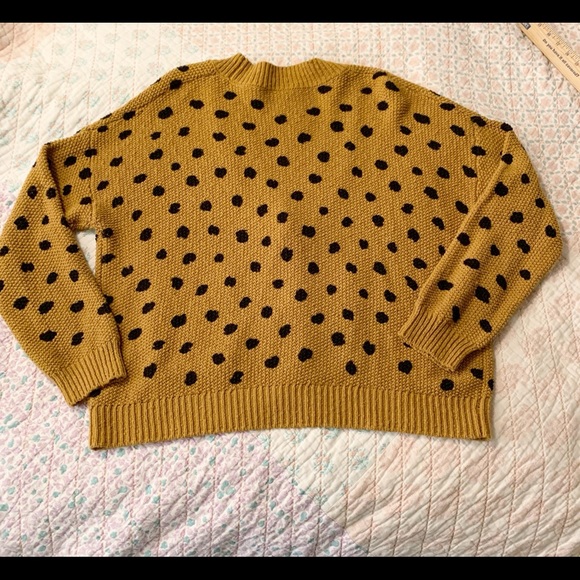 Madewell Hillview Cardigan Sweater in Painted Spots M - Picture 13 of 14